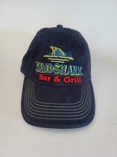 Landshark Bar and Grill Atlantic City Hat Embroidered Blue RARE