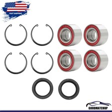Front Rear Wheel Bearings & Seals Kit Set for Can-Am ATV #293350126 293370019