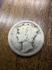 1918-D Mercury Dime - Actual Silver Coin   Same Day Shipping