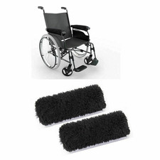 2Pcs Soft Wheelchair Armrest Pads Non-Slip Support for Office Chair