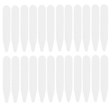 200 Pcs Shirt Collar Support Dress Supports Stiffener for Shirts