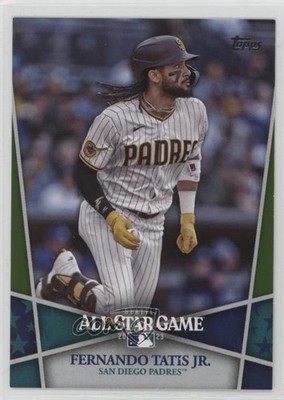 2023 Topps All-Star Game Green 180/199 Fernando Tatis Jr #44 05ye