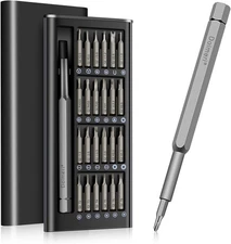 24pc Small Precision Screwdriver Set S2 Steel Torx Hex Tri-Point Magnetic Watch