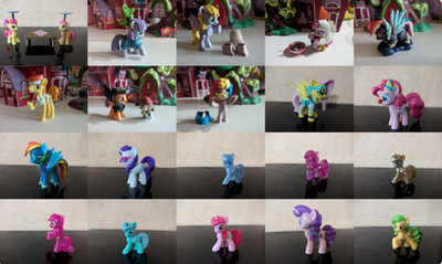 MY LITTLE PONY G4 FiM Figuren: Movie Nightmare Night Blind Bag Magic Collection