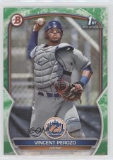 2023 Bowman Prospects Green Pattern 5/99 Vincent Perozo #BP-102 02sw