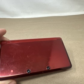 Nintendo 3DS Handheld System - Flame Red With Charger