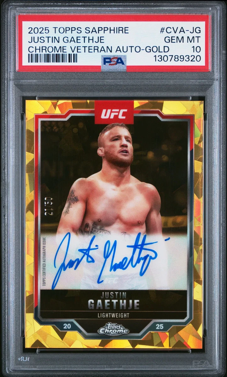 Justin Gaethje Trading Cards for sale | eBay