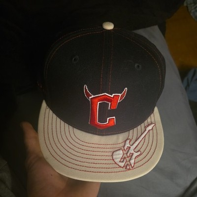 Size 7 1/4 Cleveland Guardians New Era Machine Gun Kelly Hat MGK Fitted MGK