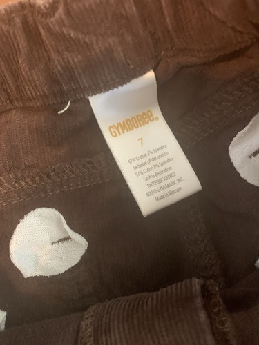 Gymboree SWEETER THAN CHOCOLATE Brown Corduroy Flare Pants NWT 6 7 8 9 10 12 - Picture 3 of 3