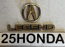 1991-1993 Acura Legend Sedan Optional Accessory Gold Package Emblem Ka7 Rare Oem