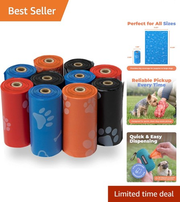 #ad Portable 150 Count Doggy Poop Bags Leak Proof Ideal for Outdoor Adventures $13.99
