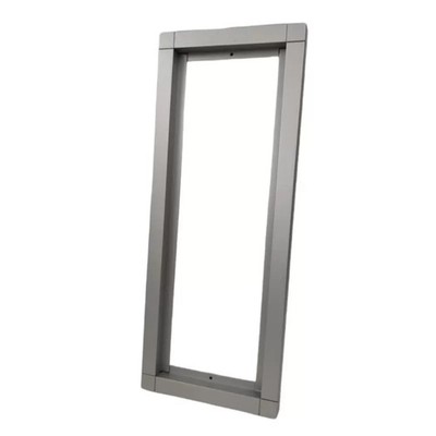 Siedle multi frame 3 modules metallic silver sss
