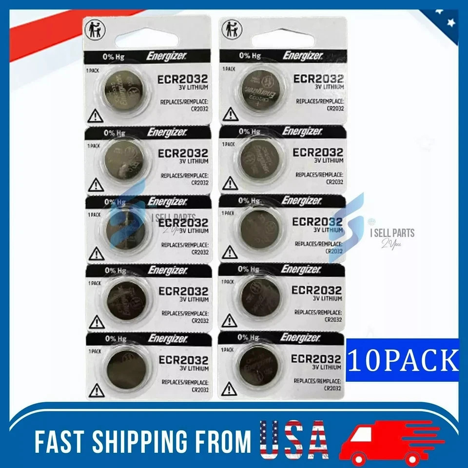 LOT 1-100 ENERGIZER 3V LITHIUM BATTERY CR2032 2032 BR2032 DL2032 Button Cell - $98.88 - Thumbnail 9