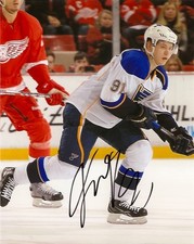 St Louis Blues Vladimir Tarasenko Autographed Signed 8x10 Photo COA PROOF FOUR