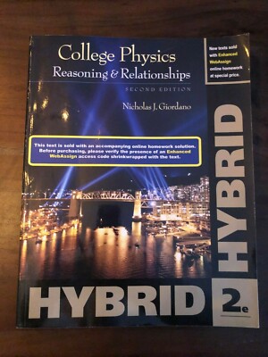 College Physics, Hybrid (with Enhanced WebAssign Printed Access Card for Math...