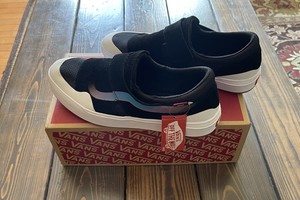 vans slip on exp pro black