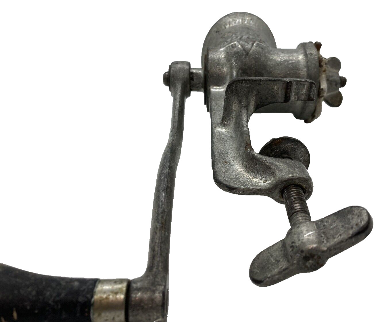 Антикварная мясорубка Vintage Keen Kutter Cast Iron Meat Grinder