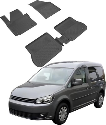 Floor Mats for Volkswagen Caddy 2010-2019 | Custom Fit Floor Liner for Cars