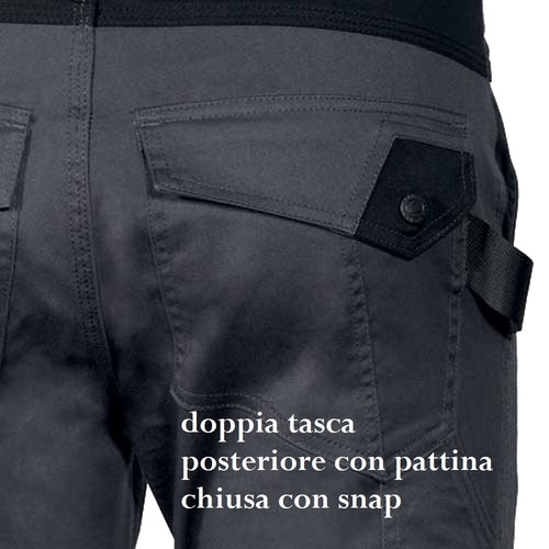 COFRA Multitasking Arbeitshose Modell KUDUS Stretch Ergonomisch Slim - Bild 2 von 15