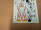 WOW 1932 Ford Roadster Decals Flames Logos  Revell 1/25 Scale HOT ROD Rat Look — photo 2