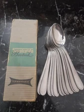 Vintage Smalcalda Besteck 12 Spoons 146/42 Brand New Collectible