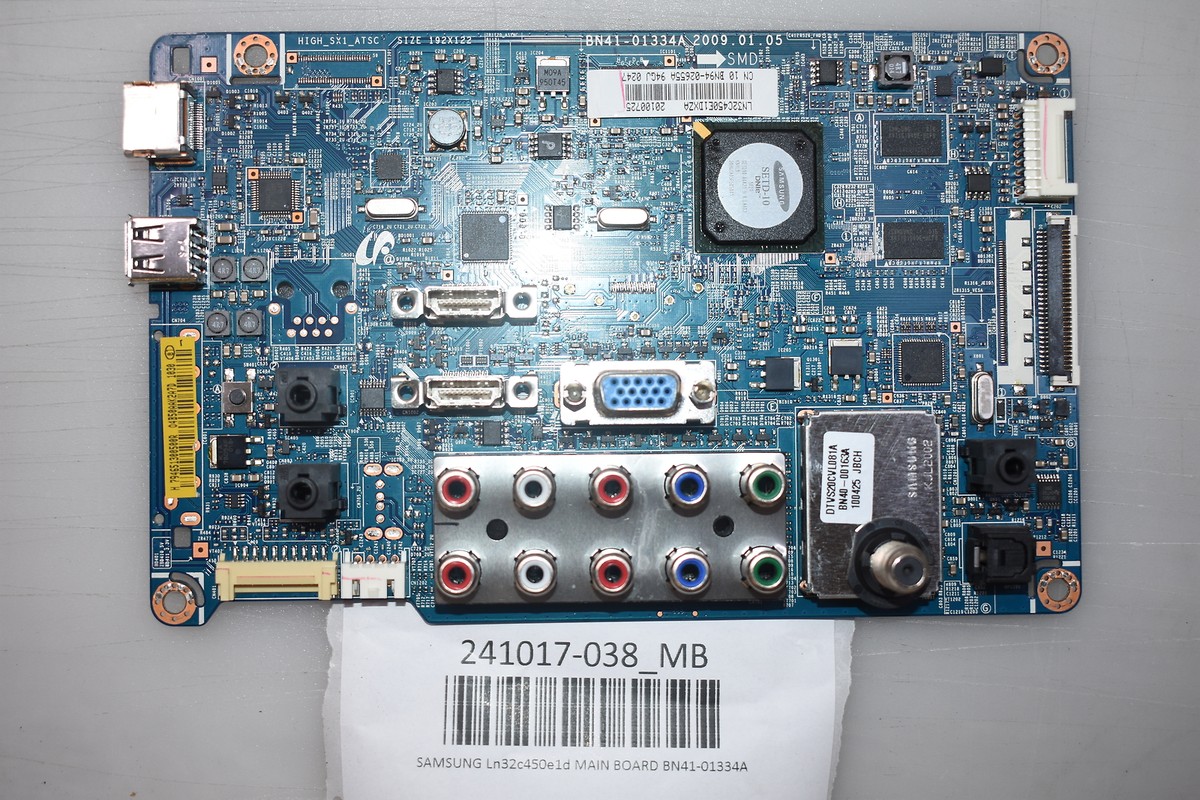 SAMSUNG LN32C450E1D MAIN BOARD BN41-01334A | eBay