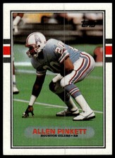 1989 Topps #105 Allen Pinkett