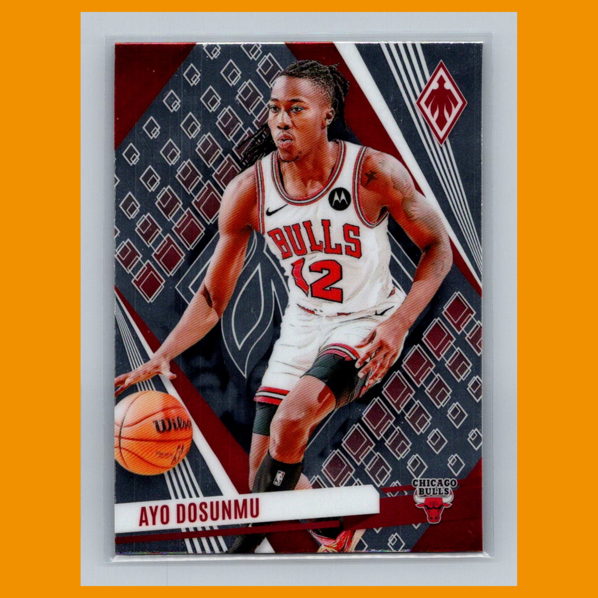 Ayo Dosunmu #162 2023 Panini Phoenix Chicago Bulls Basketball Card