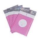 500 #0 CD DVD Extra Wide 6.5x10 (Packed with Love) Pink Dot Poly Bubble Mailers