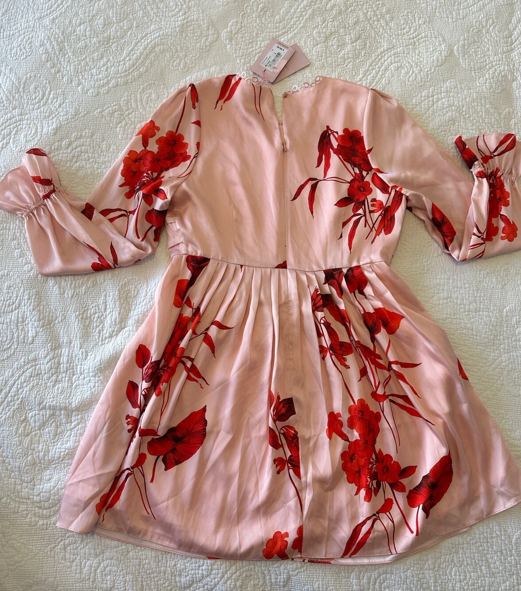 Ted baker malaani fantasie smock dress clearance