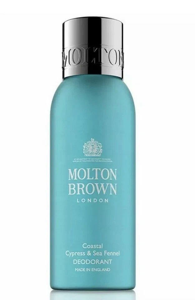 MOLTON BROWN COASTAL CYPRESS & SEA FENNEL DEODORANT BODY SPRAY 150ML FREE POST