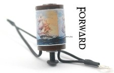 1.25" 8-32 Tattoo Machine 10 wrap Single Coil Brown Washers Clipper Ship Covers