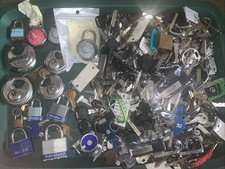 Lot of car keys, Keychains, Keytages, and Pad...