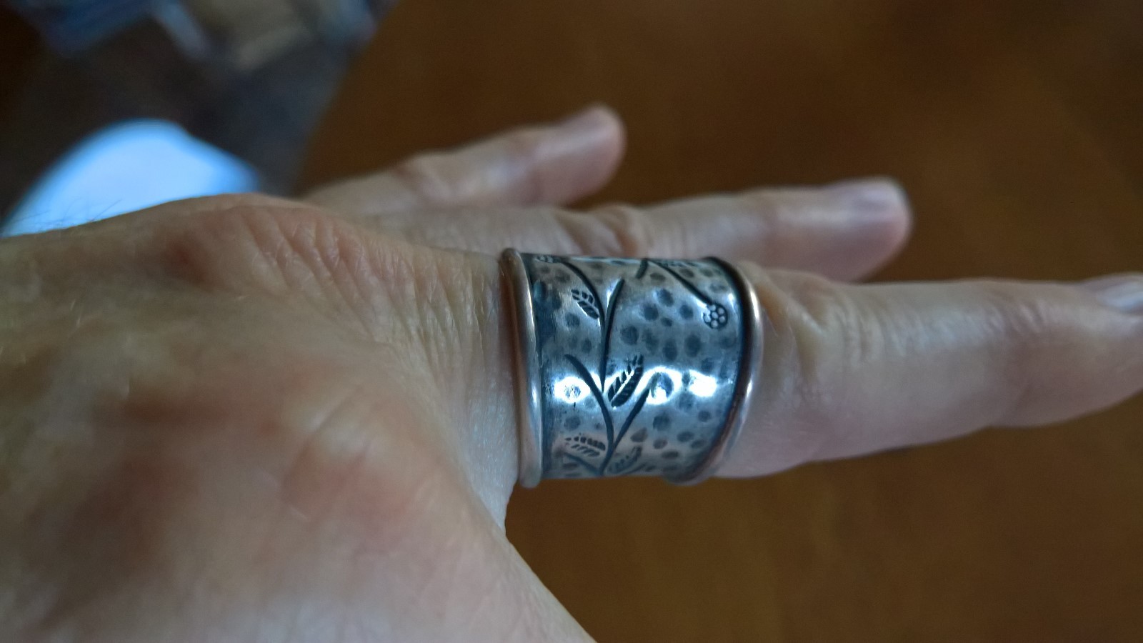 vintage solid sterling silver 925 ring - image 6