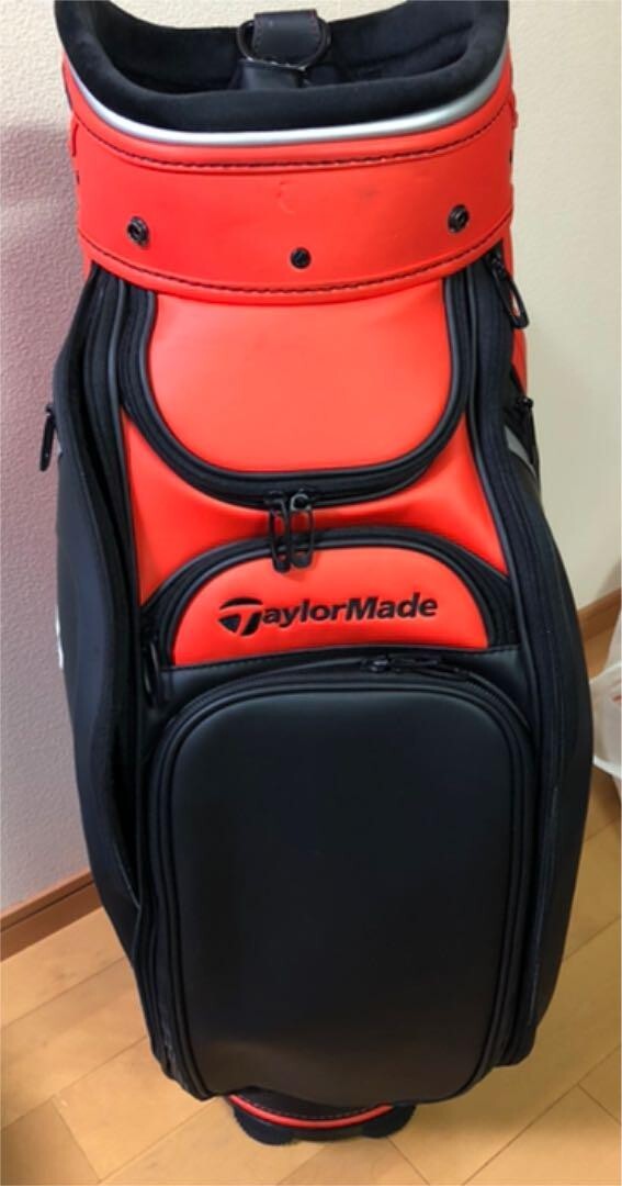 Taylormade golf club bag caddy bag 10.5 type orange × black