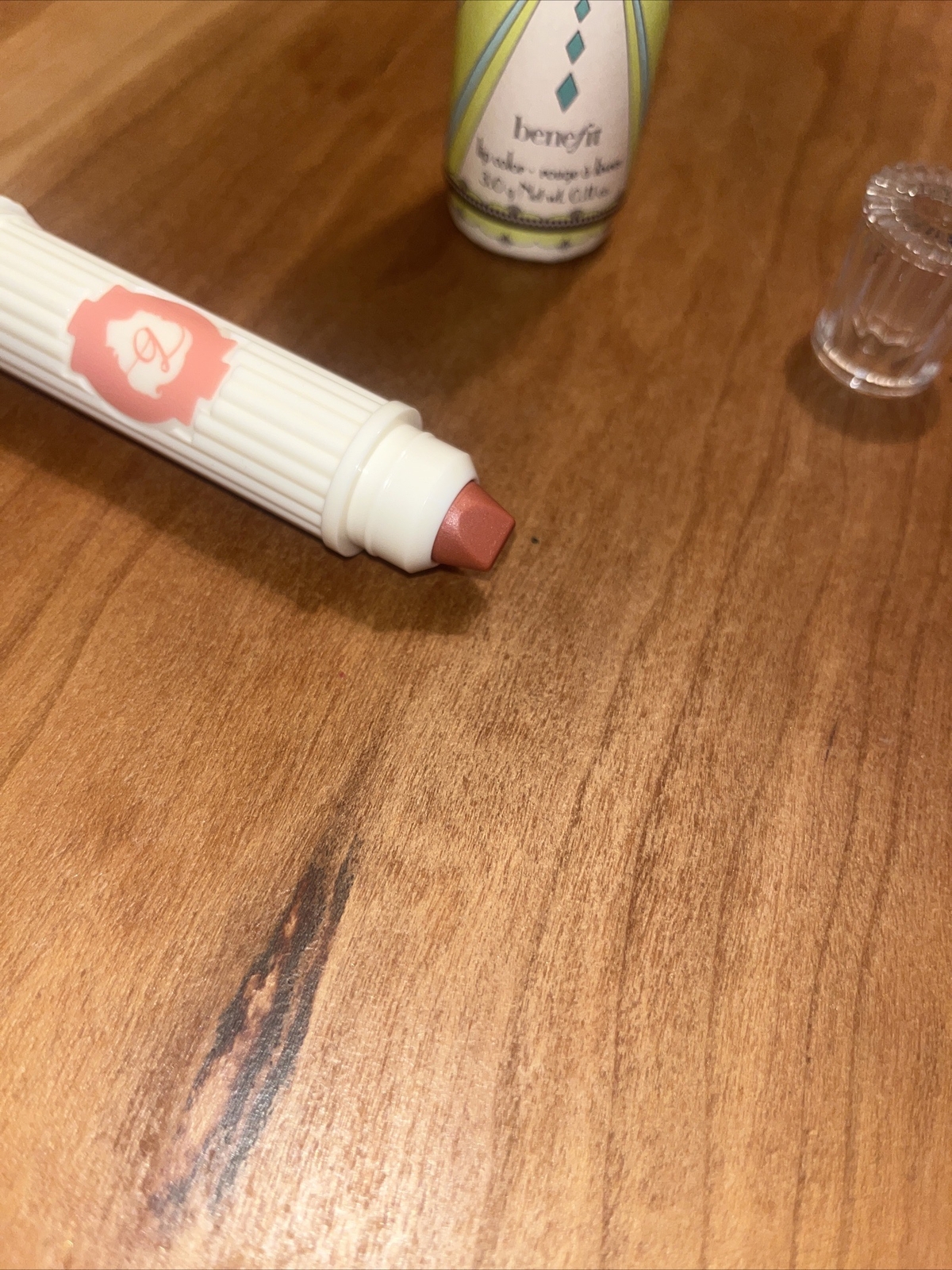 Benefit Cosmetics Hydra-Smooth Lip Color lipstick~ Lip Service ~ pink peach