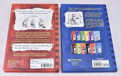 Menge 9 Tagebuch eines Wimpy Kid Hardcover 1-3, 5, 6, 10, 11, 15, 17 Jeff Kinney - Bild 5 von 15