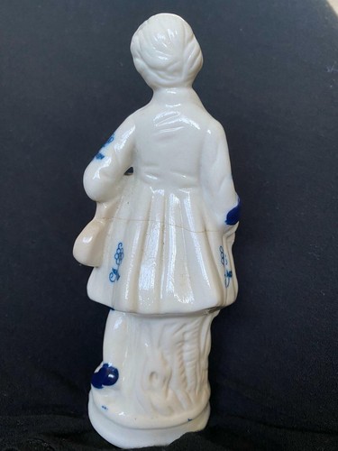 Vintage Germany Porcelain Figurine Musician Orginal Rare 20th century Europe 6" - Picture 8 of 12