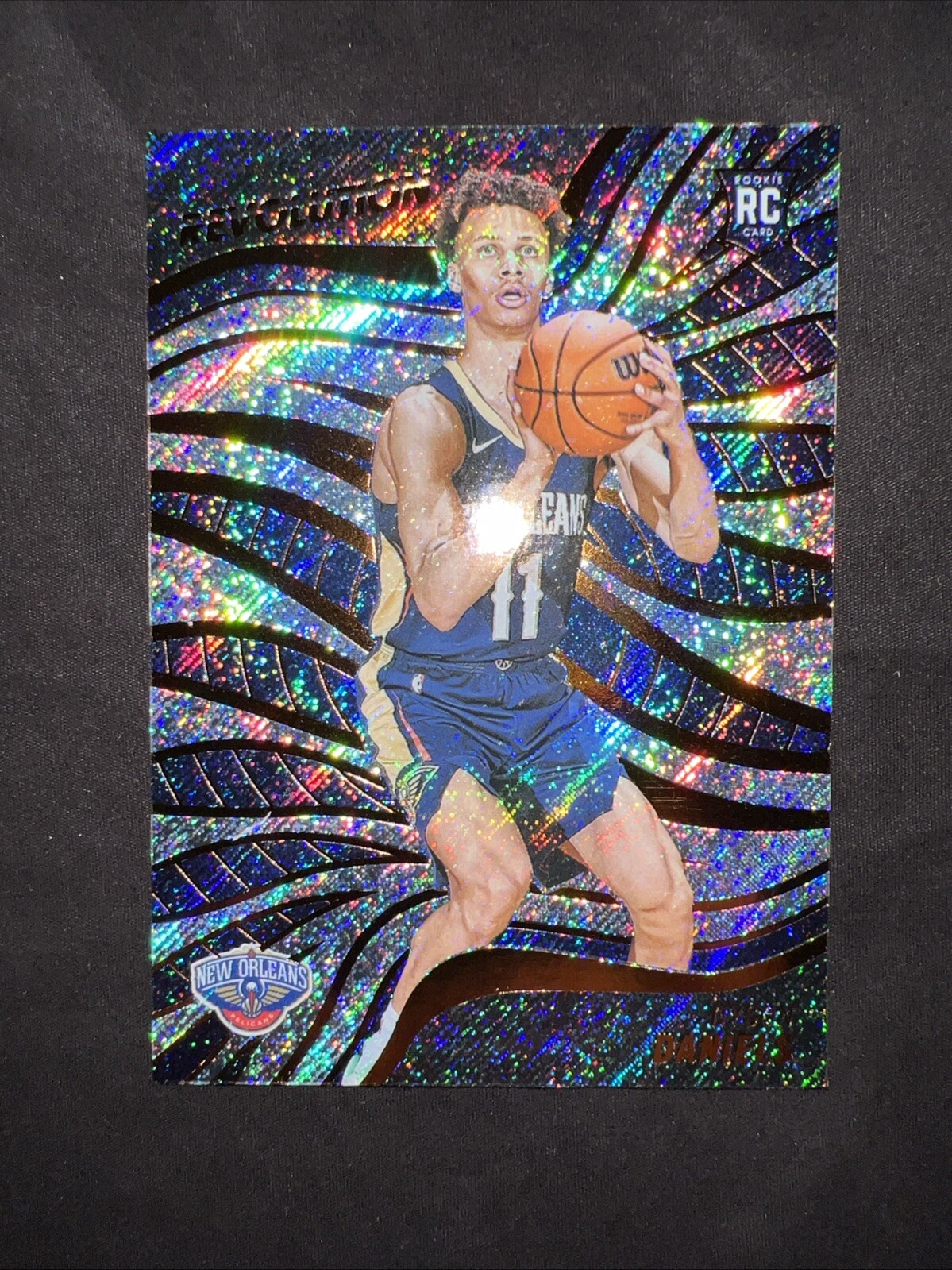 2022-23 Panini Revolution Dyson Daniels Rookie RC #123 New Orleans Pelicans