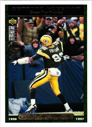 1997 Upper Deck Collector's Choice Green Bay Packers Antonio Freeman #GB45