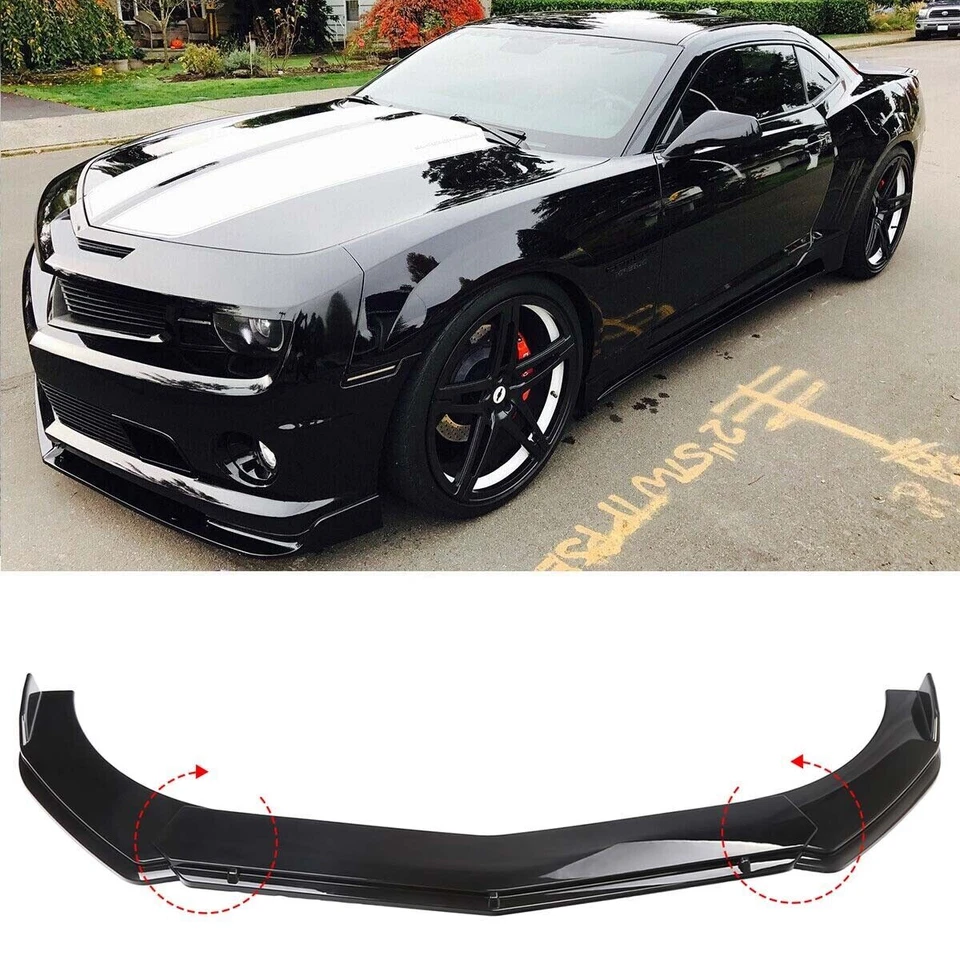 Front Bumper Lip Spoiler Splitter + Side Skirts + Rear For Nissan Body Kits — 第 2/4 张图片