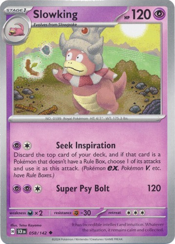 Pokemon! S&V: Stellar Crown (SV07) - Singles - Non-Foil/Holo Rare/Reverse Holo - Picture 99 of 243