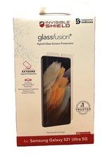 InvisibleShield GlassFusion Screen Protector for Samsung Galaxy S21 Ultra 5G
