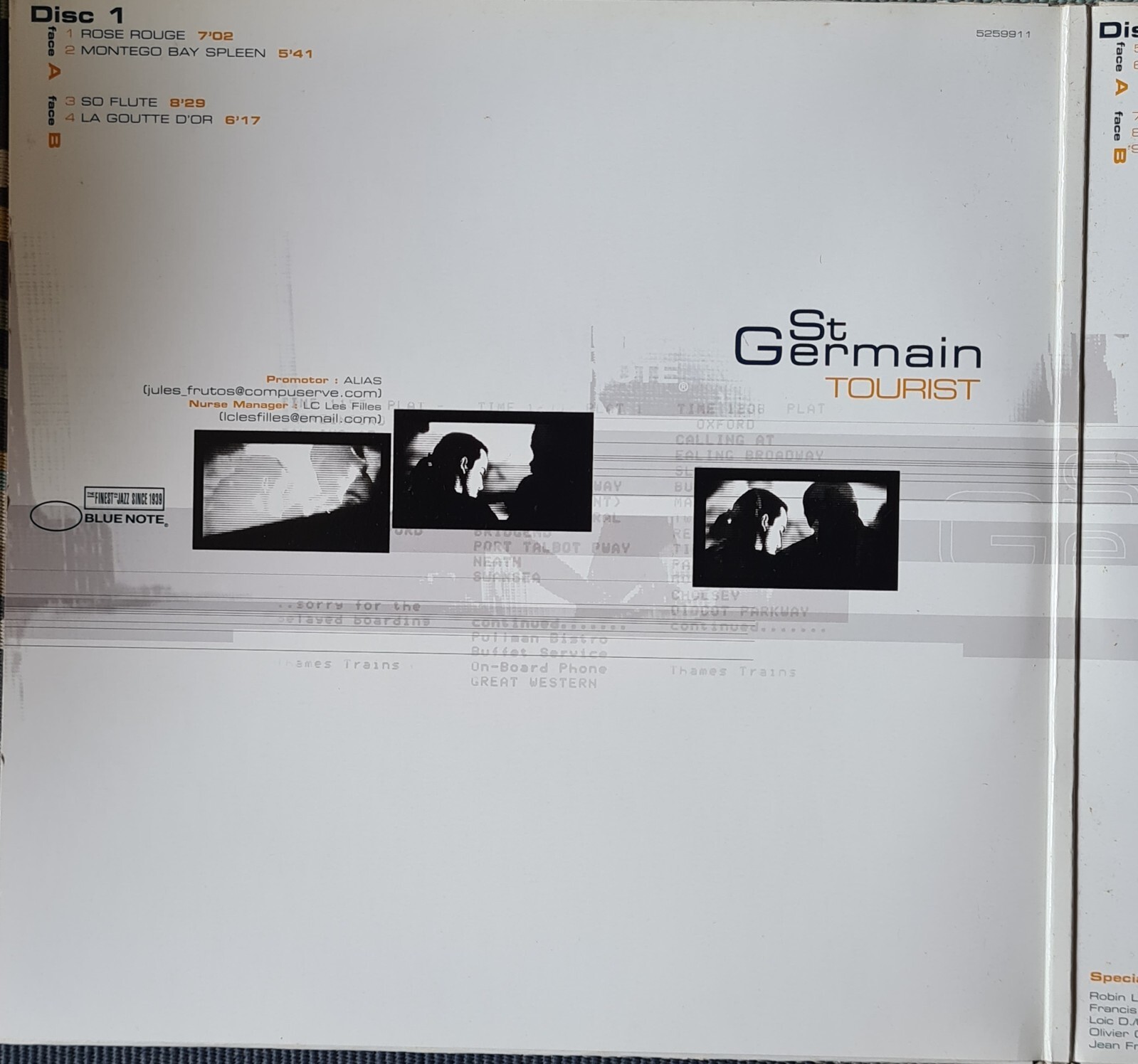 St Germain ‎ Tourist 2 × Vinyl, 12", Album, Gatefold France 2000 eBay