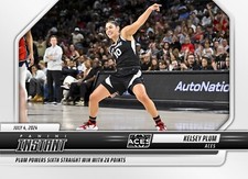 2024 PANINI INSTANT WNBA #136 KELSEY PLUM POWERS 6TH STRAIGHT WIN WITH 28 POINTS