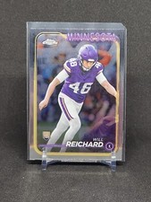 2024 Topps Chrome Football #277 Will Reichard RC Minnesota Vikings
