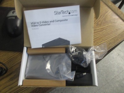Startech.com: Modell: Vga2vid VGA auf S-Video Konverter Neu aus Altem