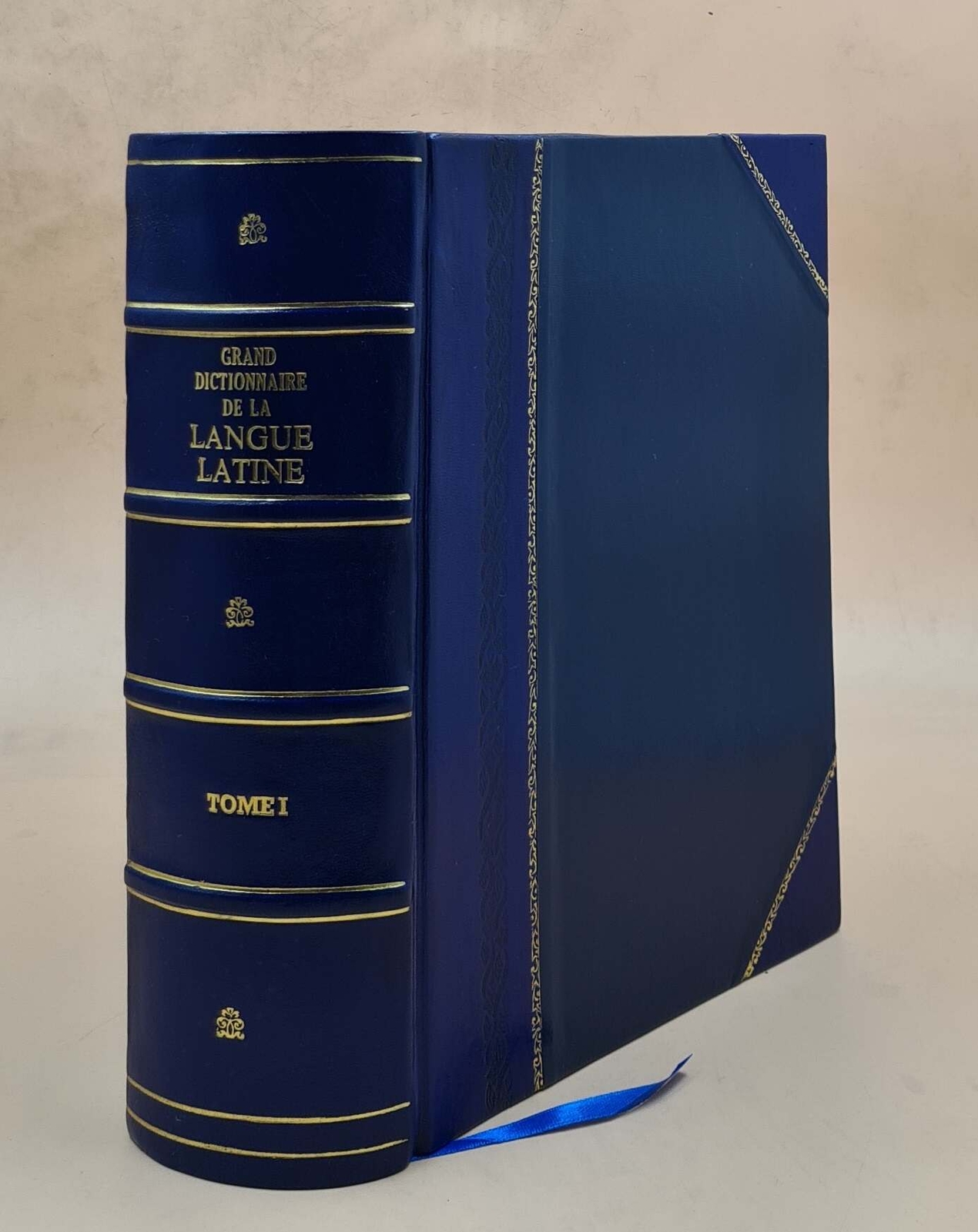 Leather Bound Grand Dictionnaire De La Langue Latine Comprehensive Latin Language Dictionary