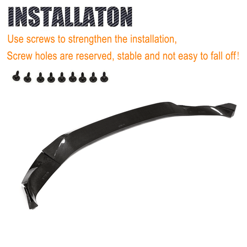 Carbon Frontlippe Frontspoiler Frontansatz Passt für BMW X5 G05 M-Paket 2019-21 - Picture 10 of 12