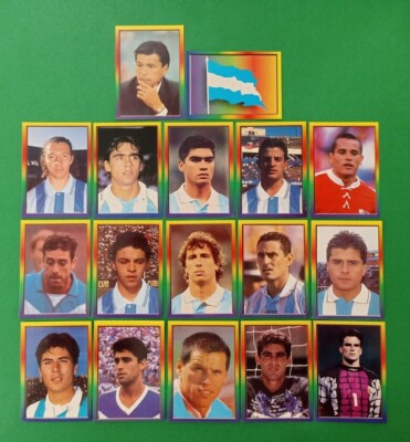1997 Navarrete Copa America - ARGENTINA SOCCER TEAM Full Sticker Promo